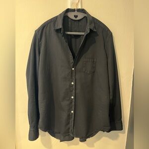 Frank & Eileen Black Button-Up Shirt